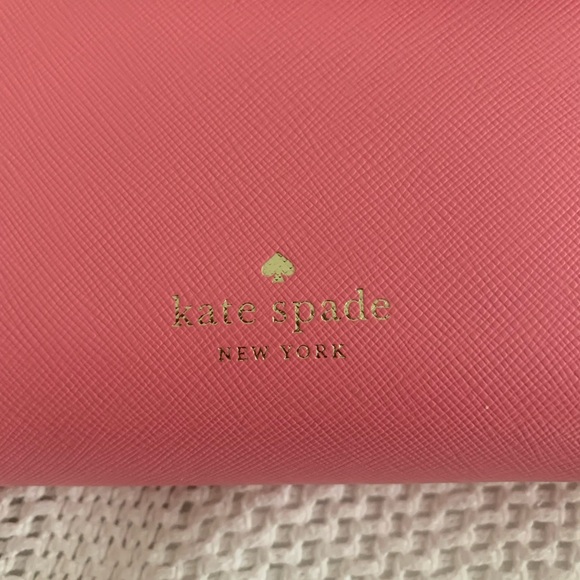 NWT Kate Spade Sadie Saffiano Leather Crossbody Handbag Blossom Pink - Picture 5 of 9